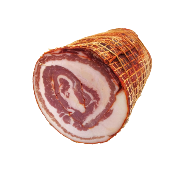 Pancetta arrotolata da 450/550gr